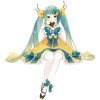 hatsune miku noodle stopper pvc statue hatsune miku 2025 chinese new year ver 14 cm figurka 4571623501480 1