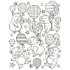 capybara cuties colouring book 9780702342677 5