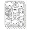 japan cuties colouring book omalovanka 9780702350528 4