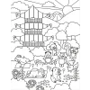 japan cuties colouring book omalovanka 9780702350528 5