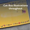 My Neighbor Totoro: Cat Bus Plush Journal (Zápisník)