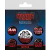 Stranger Things Characters Odznaky 5-Pack