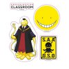 Assassination Classroom Nálepky 2-Pack (16 x 11cm)