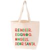 christmas list taska tote bag 9781423654797