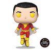 funko pop shazam fury of the gods shazam glows in the dark chase limited edition