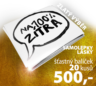 zlata edice banner samolepky lásky nekorektni kultura
