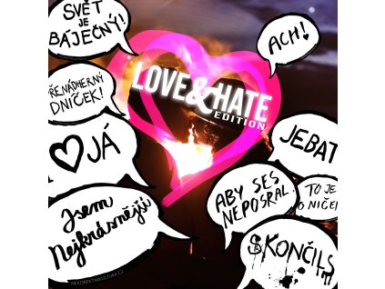 banner malý love and hate 2022