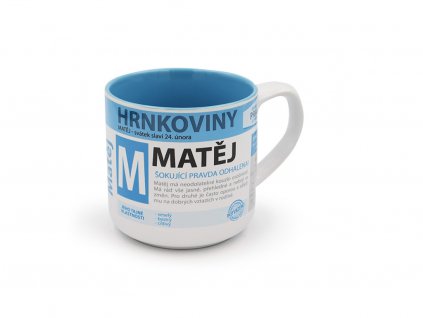 Hrnek se jménem MATĚJ Hrnkoviny