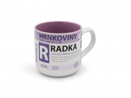 Hrnek se jménem RADKA Hrnkoviny