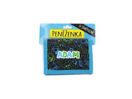 Dětská peněženka se jménem ADAM