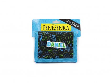 Dětská peněženka se jménem DANIEL