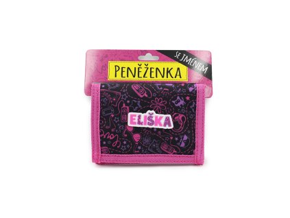 Dětská peněženka se jménem ELIŠKA