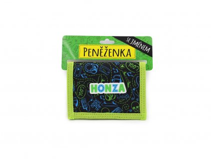 Dětská peněženka se jménem HONZA
