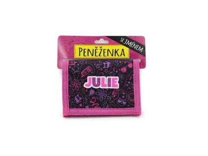 Dětská peněženka se jménem JULIE