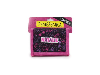 Dětská peněženka se jménem NATÁLIE