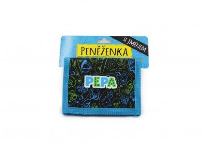 Dětská peněženka se jménem PEPA