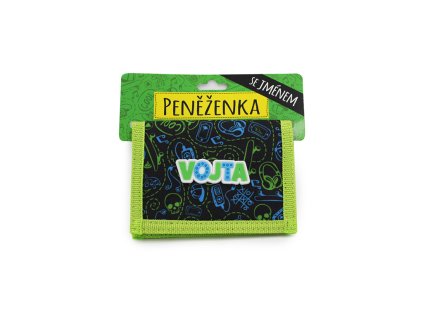 Dětská peněženka se jménem VOJTA