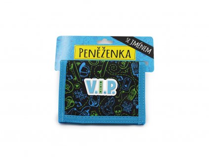 Dětská peněženka modrá V.I.P.