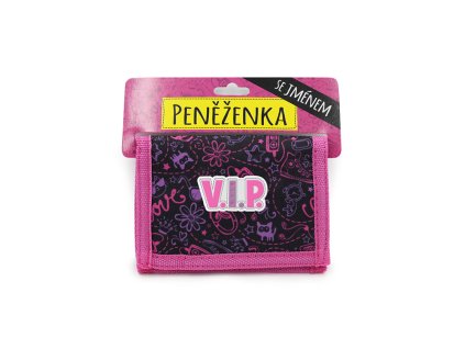 Dětská peněženka růžová V.I.P.