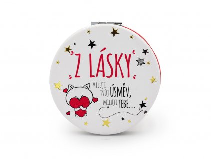 Kapesní zrcátko Z lásky