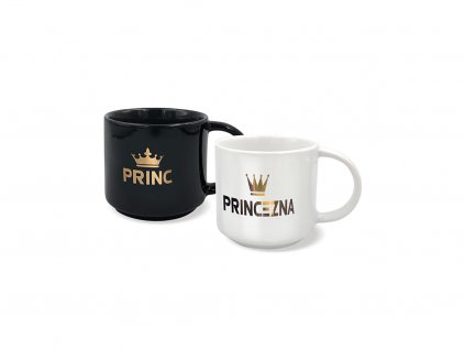 Hrnečky pro pár Princ a Princezna