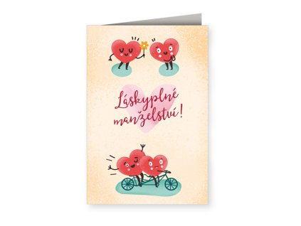 Svatební přání Srdíčka