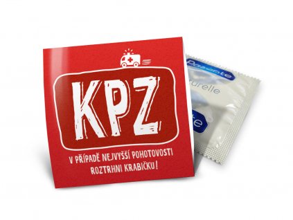 Vtipný kondom KPZ