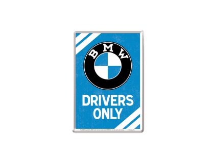 Plechová pohlednice BMW Drivers Only NA10308 - Nostalgic-Art