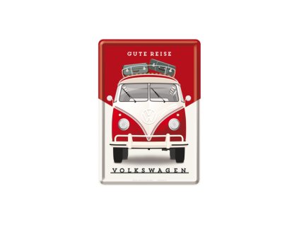 Plechová pohlednice Volkswagen (Gute Reise) NA10301 - Nostalgic-Art