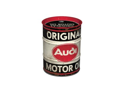 Kasička barel Audi Original Motor Oil NA31511 - Nostalgic Art