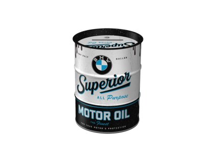 Kasička barel BMW Superior Motor Oil NA31501 - Nostalgic Art