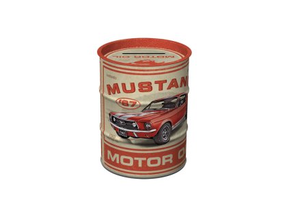 Kasička barel Ford Mustang 67 - Motor oil NA31522 - Nostalgic Art