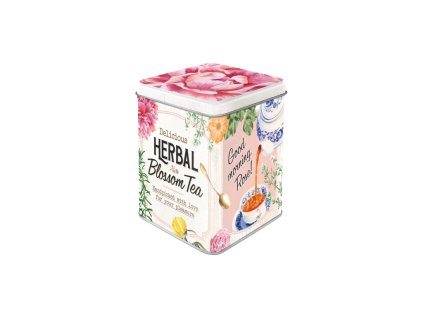 Dóza na čaj Herbal Blossom Tea NA31303 Nostalgic Art