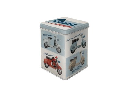 Dóza na čaj Vespa (Model Chart) NA31305 Nostalgic Art