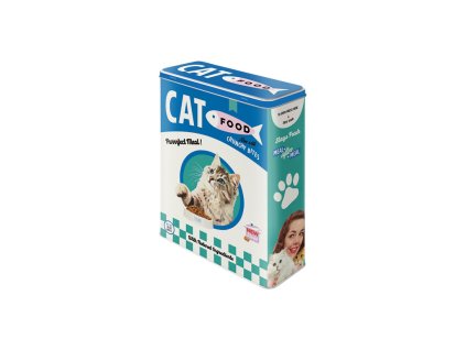 Plechová dóza XL Cat Food NA30329 Nostalgic Art