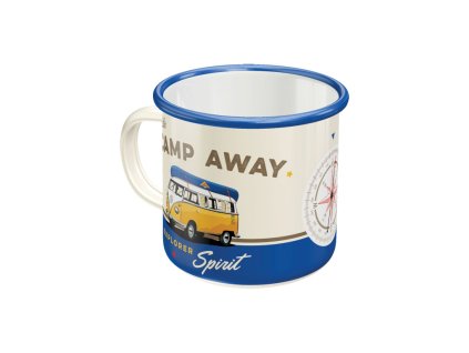 Plechový hrnek Volkswagen Let's Camp Away NA43206 - Nostalgic-Art