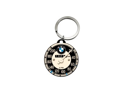 Retro klíčenka kulatá BMW (tachometr) NA48016 - Nostalgic-Art
