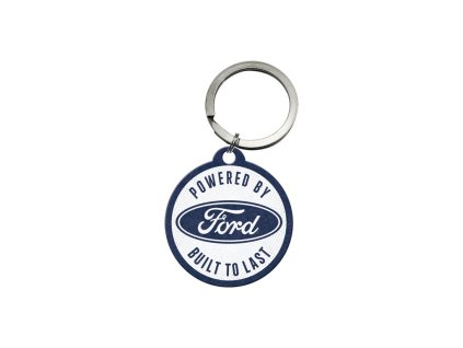 Retro klíčenka kulatá Ford - Built to last NA48049 - Nostalgic-Art