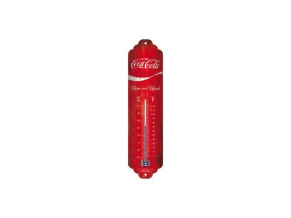 Teploměr Coca-Cola (Červené Logo) NA80310 - Nostalgic-Art