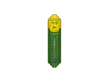 Teploměr John Deere (In all kinds of weather) NA80341 - Nostalgic-Art