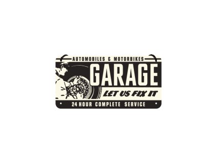 Závěsná cedule Garage NA28011 - Nostalgic Art