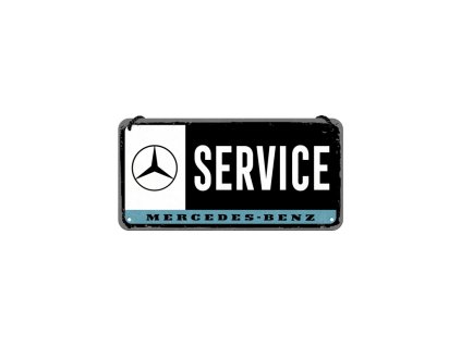 Závěsná cedule Mercedes-Benz Service NA28030 - Nostalgic Art