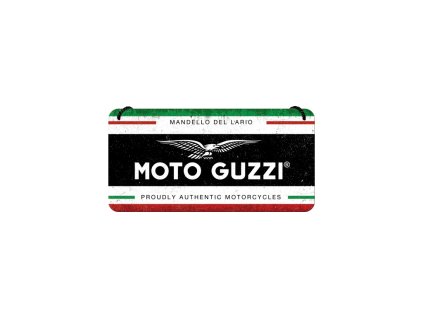 Závěsná cedule Moto Guzzi (Italian Motorcycles) NA28062 - Nostalgic Art