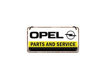 Závěsná cedule Opel (Parts and Service) NA28053 - Nostalgic Art