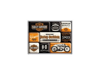 Sada magnetů Harley-Davidson - Genuine Motorcycles NA83133