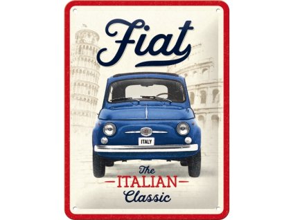 Cedule 15x20 Fiat 500 (The Italian Classic) NA26278
