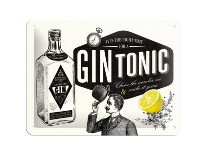 Cedule 15x20 Gin Tonic NA26168