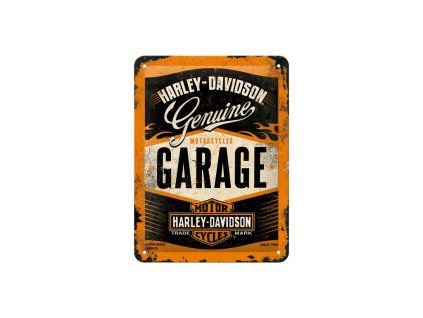 Cedule 15x20 Harley-Davidson (Garage) NA26178