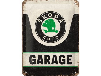 Cedule 15x20 Škoda Garage NA26276
