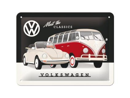 Cedule 15x20 VW Meet The Classics NA26246